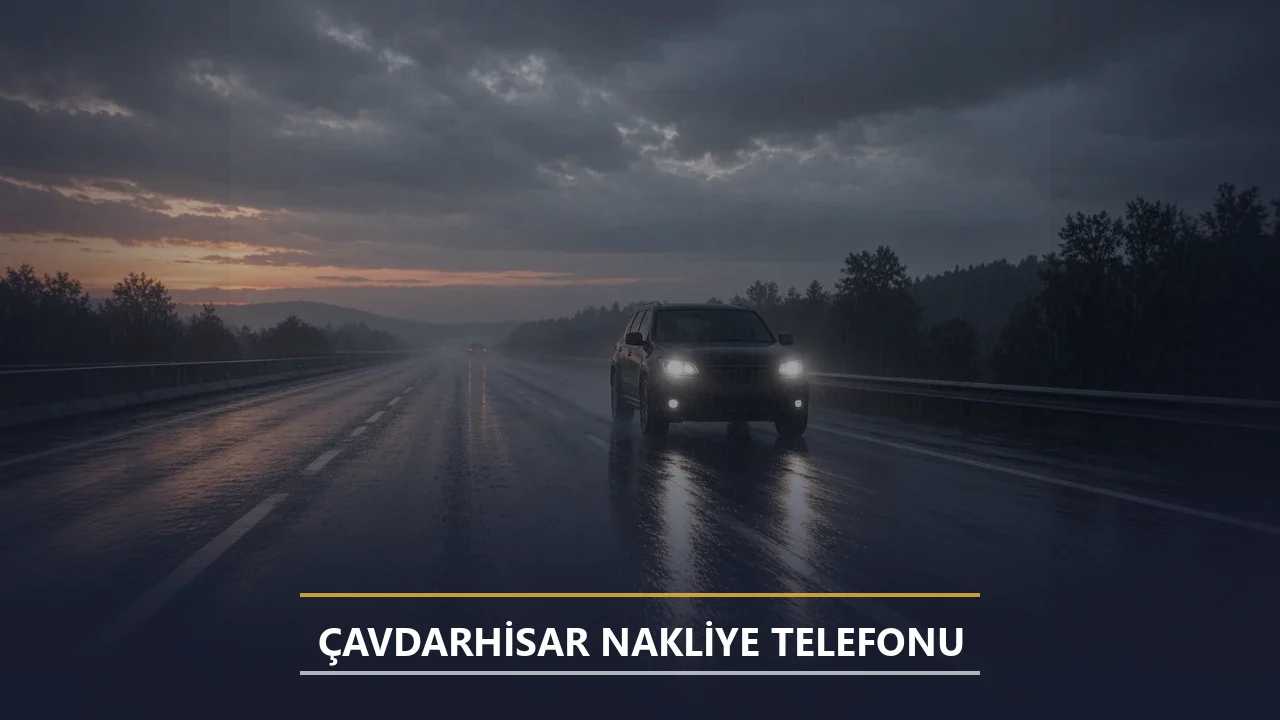 Çavdarhisar Nakliye Telefonu